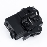 DBAL Mini Aiming Device Red / IR Laser - Aluminium Black (WD06017-BK WADSN)