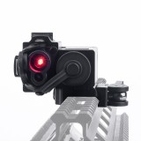DBAL Mini Aiming Device Red / IR Laser - Aluminium Black (WD06017-BK WADSN)