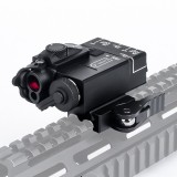 DBAL Sistema di Puntamento Laser Rosso / IR in Alluminio Nero (WD06017-BK WADSN)