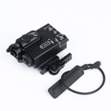 DBAL Mini Aiming Device Red / IR Laser - Aluminium Black (WD06017-BK WADSN)