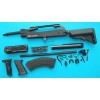 AK Special Forces 100M Conversion Kit Extended Stock - Black (GP716B G&P)