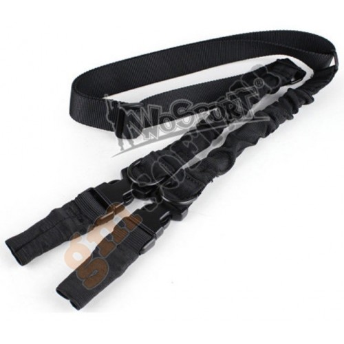 Cinghia Elastica a 2 Punti American Double Point Sling - Black (SL-06-BK Wosport) Cinghia Elastica a 2 Punti American Double Point Sling - Black (SL-06-BK Wosport)