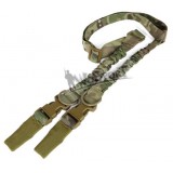 Cinghia Elastica a 2 Punti American Double Point Sling - Multicam Wosport
