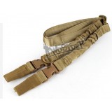Cinghia Elastica a 2 Punti American Double Point Sling - Tan Wosport