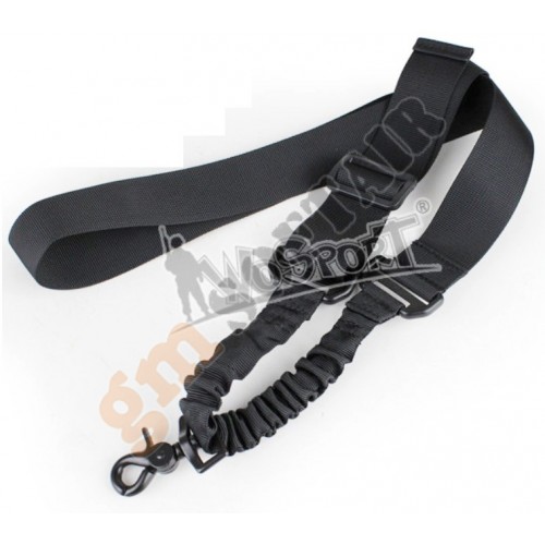 Cinghia Elastica a 2 Punti American Double Point Sling - Black (SL-07-BK Wosport)
