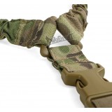 Cinghia Elastica ad 1 Punto American Single Point Sling - Black (SL-25-BK Wosport)