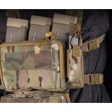 Gilet Tattico D3CRM Tactical Chest Rig - Coyote Brown (VE-87-SET-01-CB Wostport)