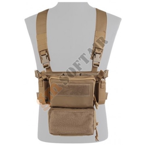 Gilet Tattico D3CRM Tactical Chest Rig - Coyote Brown (VE-87-SET-01-CB Wostport) Gilet Tattico D3CRM Tactical Chest Rig - Coyote Brown (VE-87-SET-01-CB Wostport)