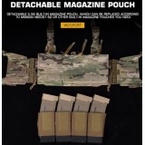 Gilet Tattico - Laser Cut Chest Rig - Multicam (VE-92R-RG Wostport)