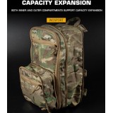 WST Variable Capacity Tactical Backpack II - Multicam (WST-BP02R-CP Wosport)