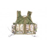 Gillet tattico a rete Multicam (JQ029 Royal)