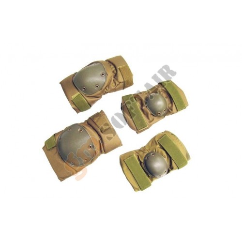 Set Ginocchiere/Gomitiere Imbottite TAN (JQ02 Royal) Set Ginocchiere/Gomitiere Imbottite TAN (JQ02 Royal)