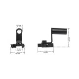 Supporto Smartphone per Picatinny - Black (WCP016 WADSN)
