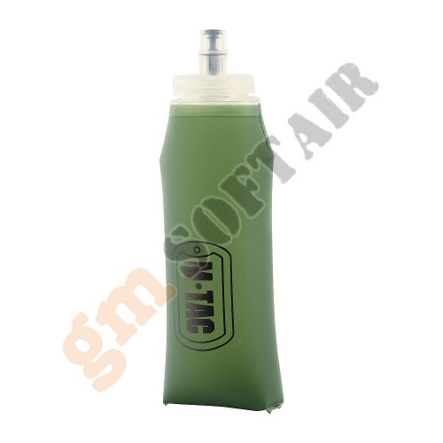 Collapsible Water Bottle - 600ml - Olive (MTC-WB M-Tac) Collapsible Water Bottle - 600ml - Olive (MTC-WB M-Tac)