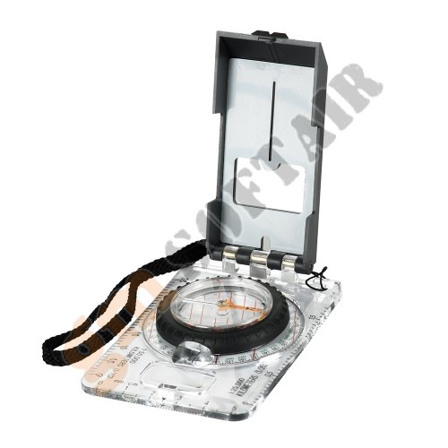 Cartografic Compass - Mirror Large - Olive (5903886860315 M-Tac) Cartografic Compass - Mirror Large - Olive (5903886860315 M-Tac)