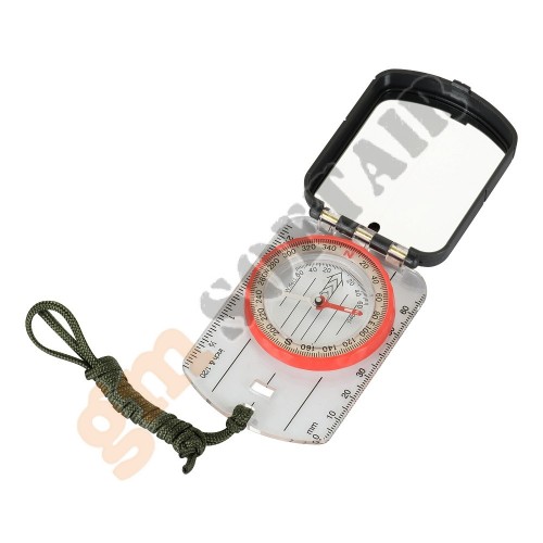 Cartografic Compass - Mirror Small - Olive (5903886860308 M-Tac)