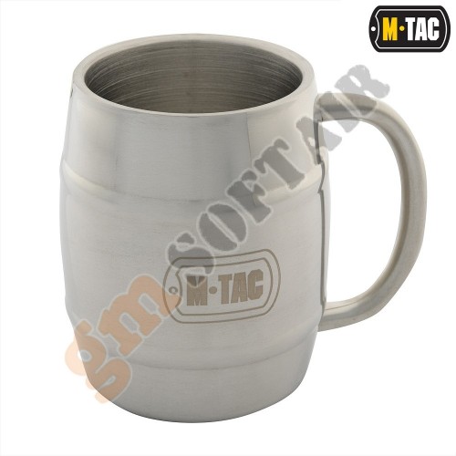 Steel Camping Beer Thermo Mug - Chrome (5903886816794 M-Tac) Steel Camping Beer Thermo Mug - Chrome (5903886816794 M-Tac)