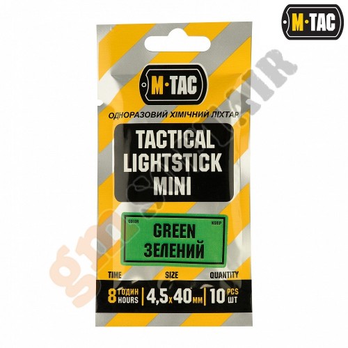 Light Stick - 4cm - 10 pcs Set - GREEN (5903886811911 M-Tac)