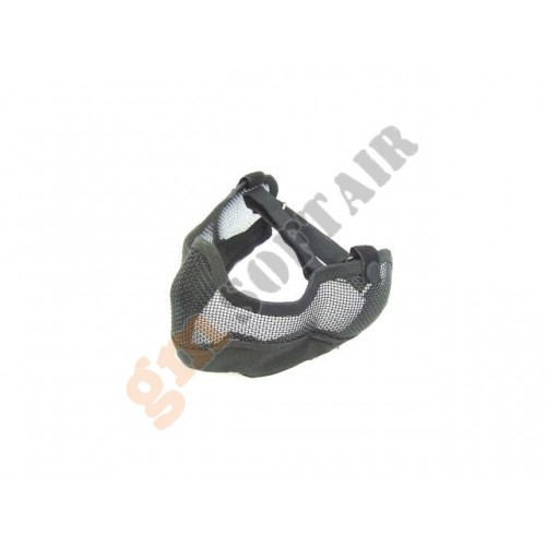 Protezione a Rete per Bocca Large Nera (KR002 Royal) Protezione a Rete per Bocca Large Nera (KR002 Royal)