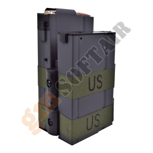 Caricatore Elettrico M14 Accoppiato (AOS-WA21341 BattleAxe)