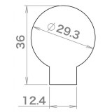 M4 Short Stock Pipe - AEG Standard (4571443188908 First Factory)
