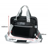 Range Bag NEO - 34 x 25 cm - BK/TAN (4570189743853 Satellite)