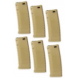 Box 6 Caricatori Monofilari da 200 bb Neri