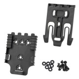 Adattatore Fondine Sgancio rapido - Adapter Base Quick Release Buckle - Black (GB-ACC-02 WoSport)