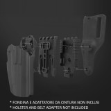 Adattatore Fondine Sgancio rapido - Adapter Base Quick Release Buckle - TAN (GB-ACC-02 WoSport)