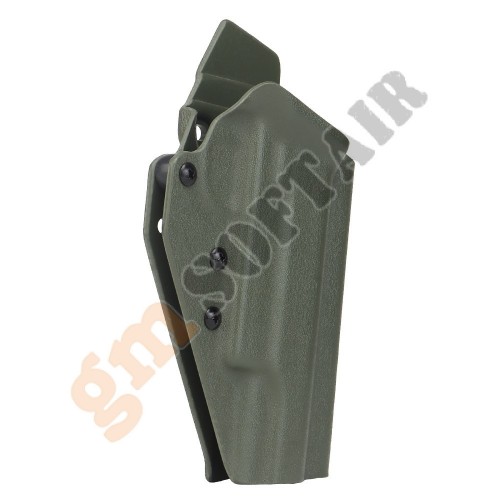Fondina Kydex Tactical Holster - 1911 - Olive Drab (GB-K-14 WoSport) Fondina Kydex Tactical Holster - 1911 - Olive Drab (GB-K-14 WoSport)