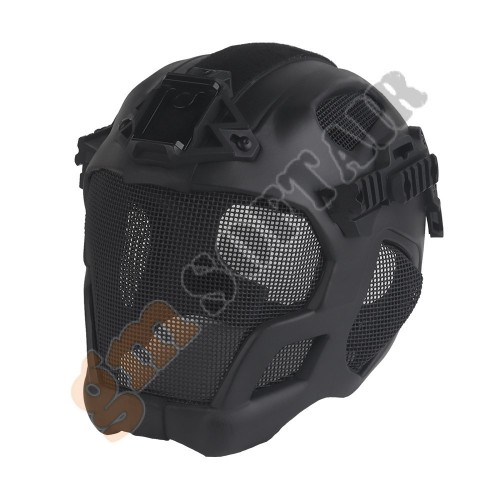 W23 Full Protection Tactical Helmet - Black (HL-107 WoSport)