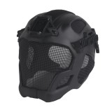 W23 Full Protection Tactical Helmet - Black (HL-107 WoSport)