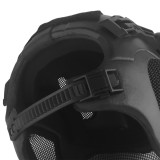W23 Full Protection Tactical Helmet - Black (HL-107 WoSport)