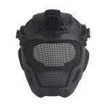 W23 Full Protection Tactical Helmet - Black (HL-107 WoSport)