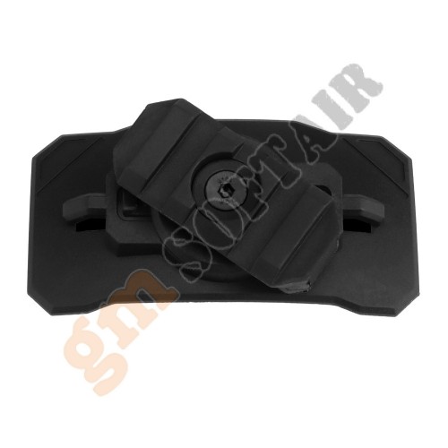 Universal Helmet Tactical Light Adapter - Black (HL-ACC-65 WoSport)