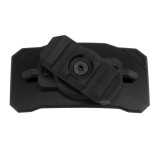 Universal Helmet Tactical Light Adapter - Black (HL-ACC-65 WoSport)