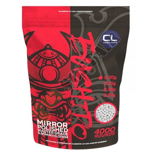 Busta di Pallini Bushido - 4000bb - 0.20g (BU020450300 PTS)