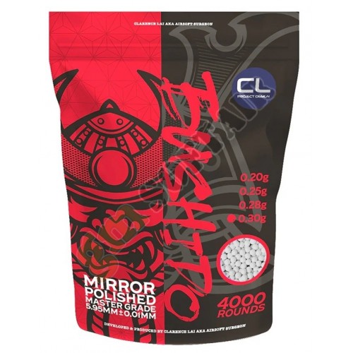 Busta di Pallini Bushido - 4000bb - 0.28g (BU028450300 PTS)