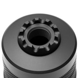 Dead Air Wolverine Mock Suppressor - Black (DA007490 PTS)