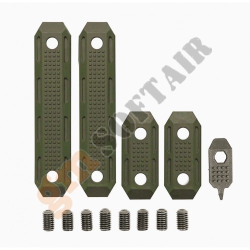 EP M-LOK Rail Cover Set - Black (PT178450807 PTS)