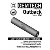 Silenziatore Gemtech Outback (MADBULL)