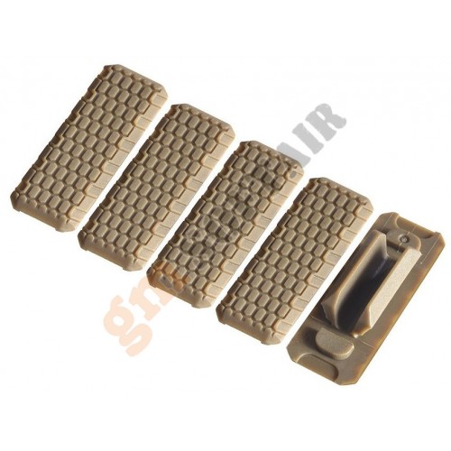 Set de 5 M-Lok Cover V1 FDE (MADBULL)