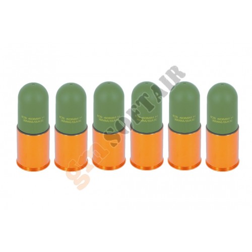 Set of 6 70bb 40mm Granades (MA-158 ICS)