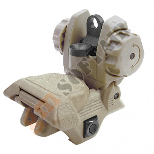 CXP Flip Up Rear Sight TAN (MA-163 ICS)