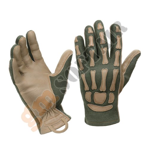 Gloves Skeleton Nomex - Olive/Coyote - L (90320 M-TAC)