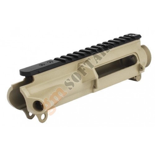 Guscio Inferiore in metallo M4/M16 TAN con Logo ICS