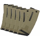 Box 6 Caricatori Monofilari da 180bb T-Tactical per M4 TAN