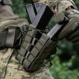 Open Double Pouch Laser Cut - AKM/AK74 - Coyote(101910 M-TAC)