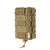 Open Double Pouch Laser Cut - AKM/AK74 - Coyote(101910 M-TAC)