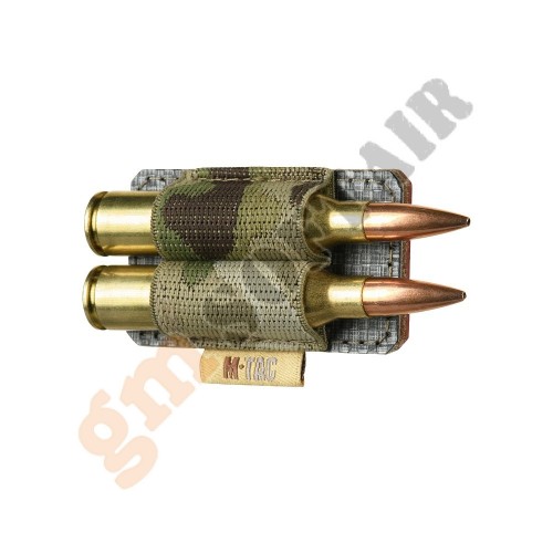 Bandolier with Velcro - 2x cal.338 - Multicam (102450 M-TAC) Bandolier with Velcro - 2x cal.338 - Multicam (102450 M-TAC)